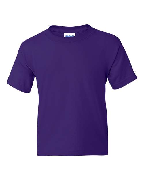 DryBlend® Youth T-Shirt - Purple Purple Gildan T-Shirts