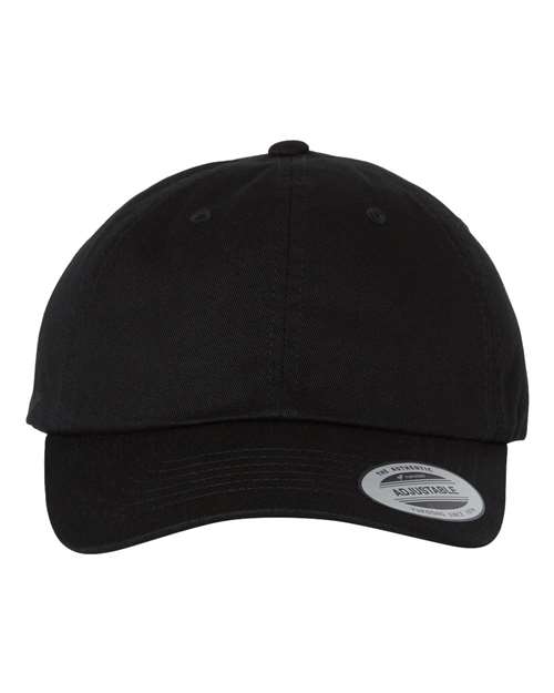 EcoWash™ Dad Hat Black Adjustable Headwear YP Classics