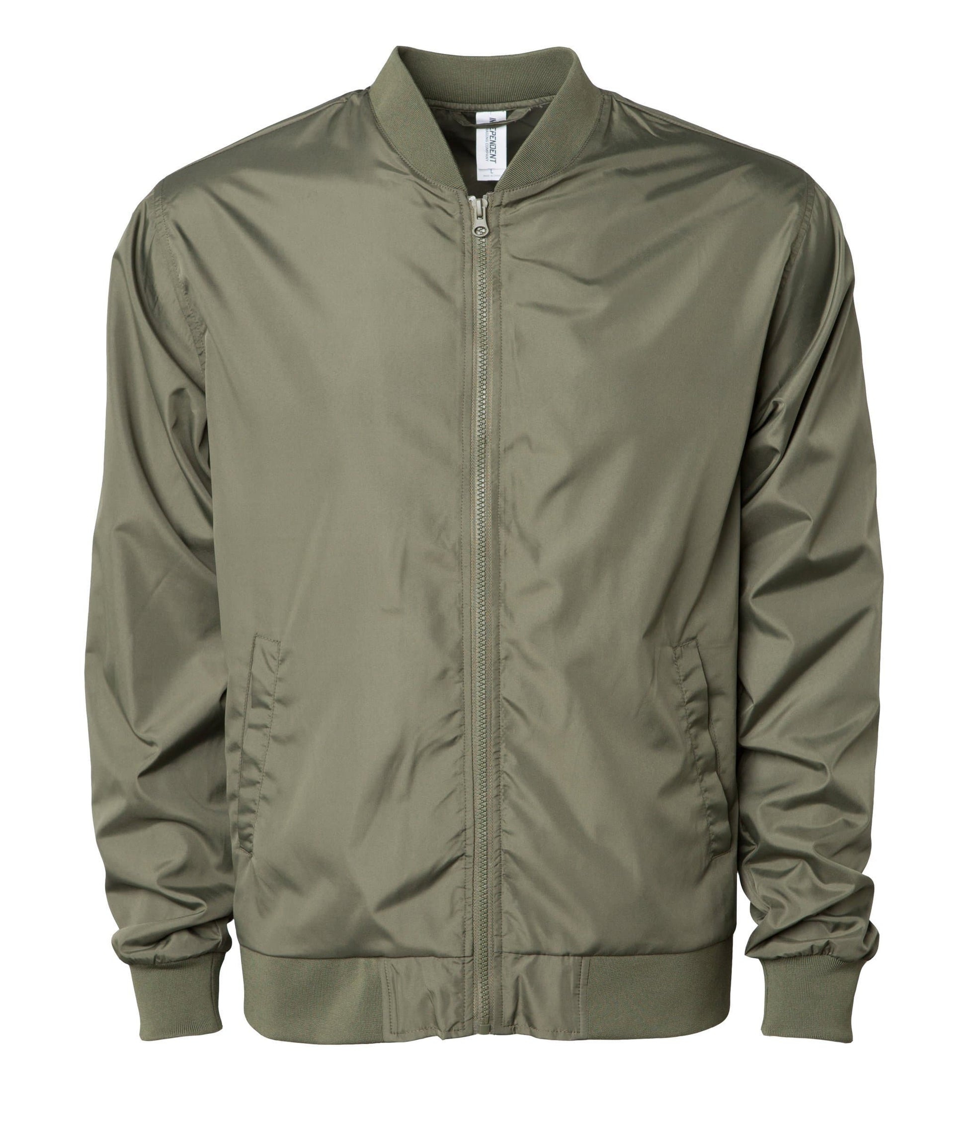 EXP52BMR Lightweight Bomber Jacket - Army / XS ZIPS