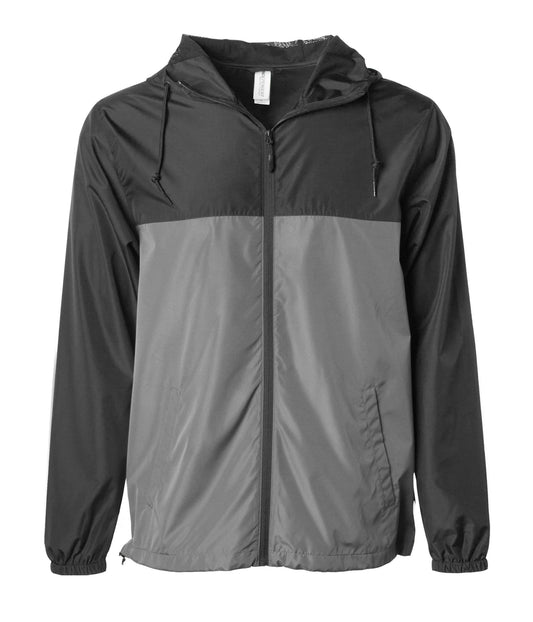 EXP54LWZ Lightweight Windbreaker Jacket Black Graphite exp54 EXP54LWZ EXPEDITION INDEPENDENT jacket MEN OUTERWEAR PERFORMANCE shsdchildproduct windbreaker ZIPS