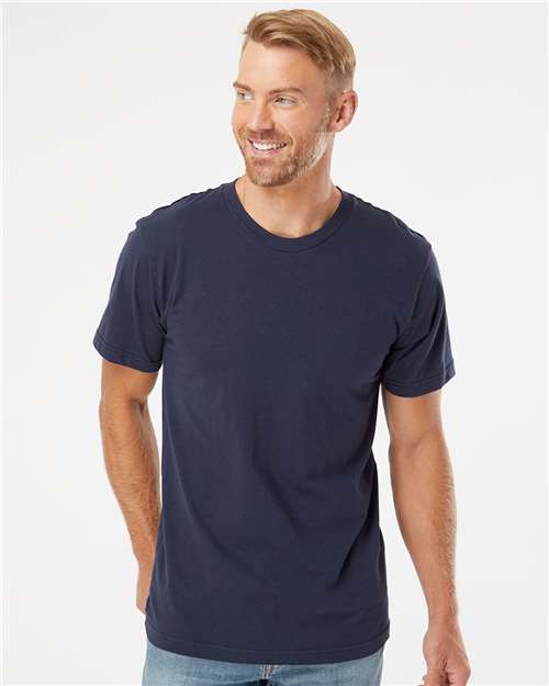 Fine Jersey Tee - Navy Navy American Apparel T-Shirts