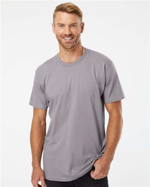 Fine Jersey Tee - Slate Slate American Apparel T-Shirts