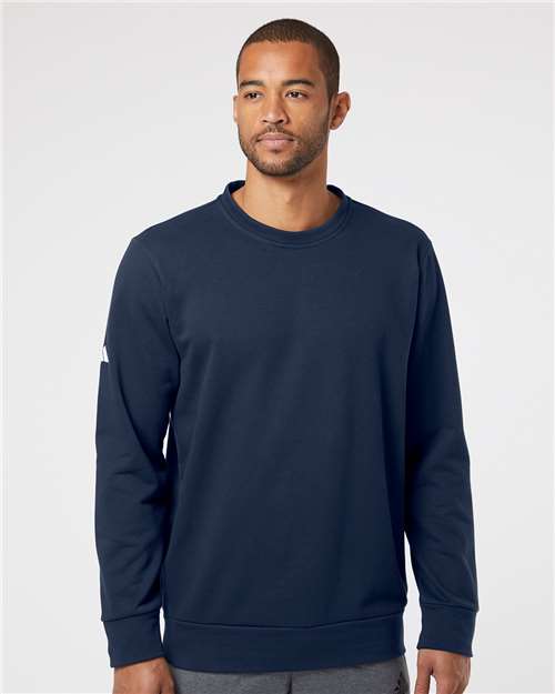 Fleece Crewneck Sweatshirt Collegiate Navy Adidas Fleece