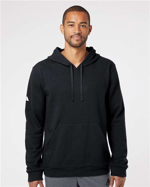 Fleece Hooded Sweatshirt - Black / XS