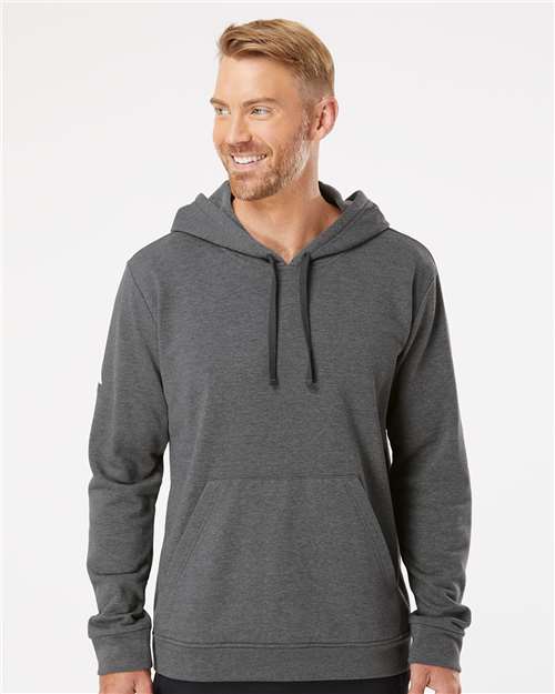 Fleece Hooded Sweatshirt - Dark Grey Heather / XS