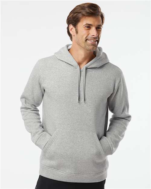 Fleece Hooded Sweatshirt - Grey Heather / XS