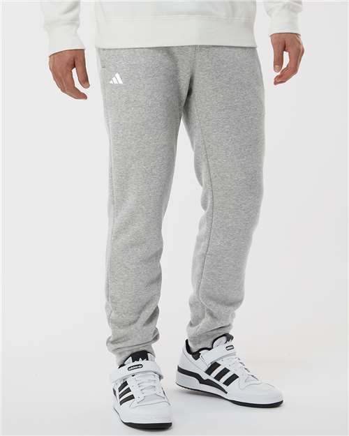 Fleece Joggers - Grey Heather / XS