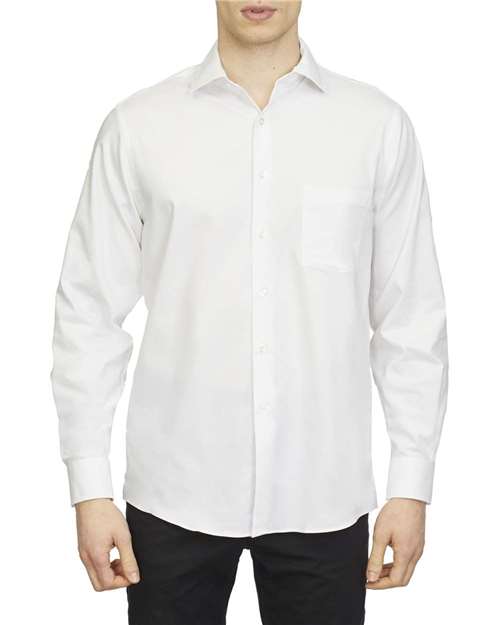 Flex Collar Shirt White Van Heusen Wovens - Fall