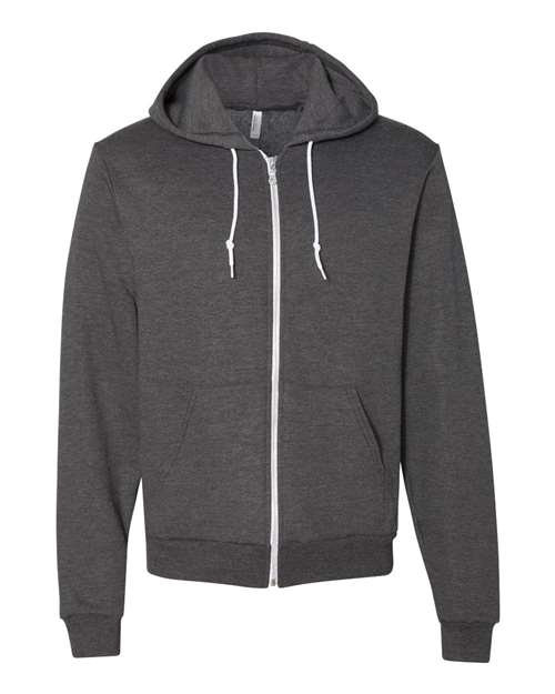 Flex Fleece Full - Zip Hoodie - Dark Heather Grey / S