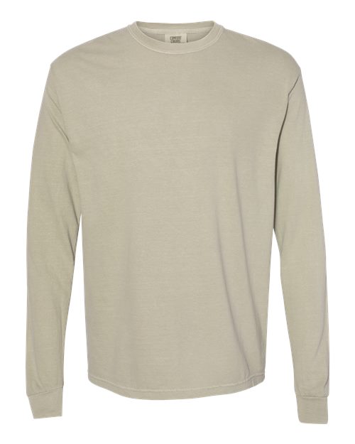 Garment - Dyed Heavyweight Long Sleeve T - Shirt