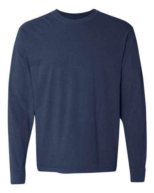 Garment - Dyed Heavyweight Long Sleeve T - Shirt - True