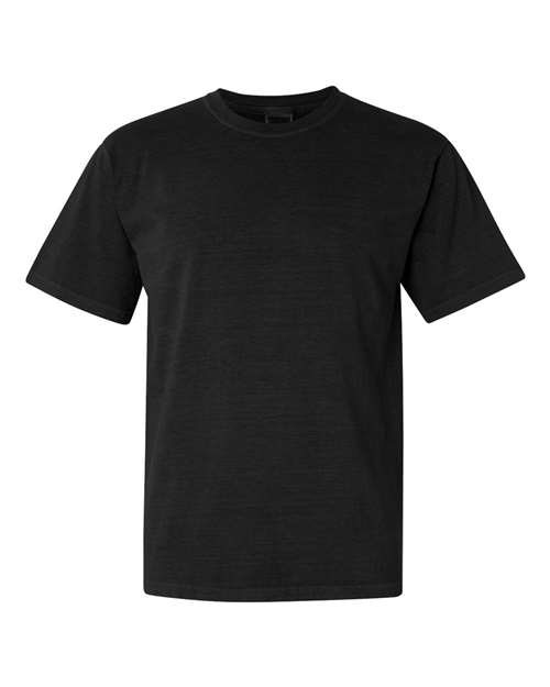 Garment - Dyed Heavyweight T - Shirt - Black / S