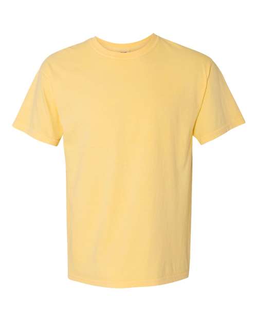 Garment - Dyed Heavyweight T - Shirt - Butter / S