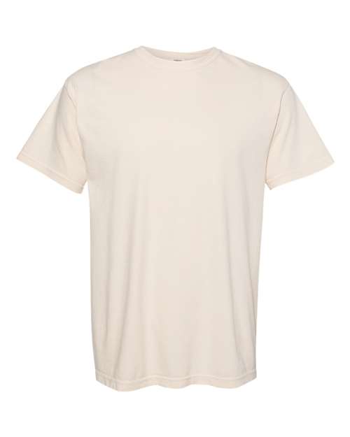 Garment - Dyed Heavyweight T - Shirt - Ivory / S