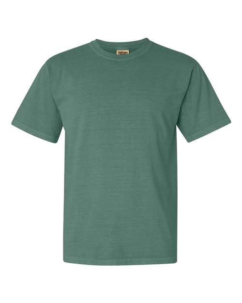 Garment - Dyed Heavyweight T - Shirt - Light Green / S