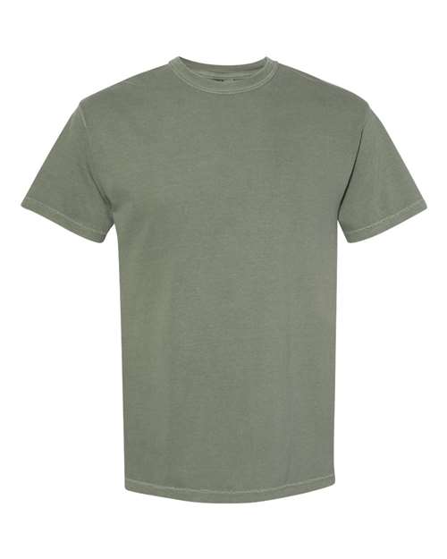 Garment - Dyed Heavyweight T - Shirt - Moss / S