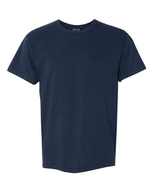 Garment - Dyed Heavyweight T - Shirt - True Navy / S