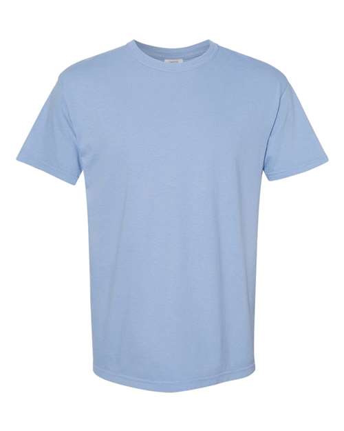 Garment - Dyed Heavyweight T - Shirt - Washed Denim / S
