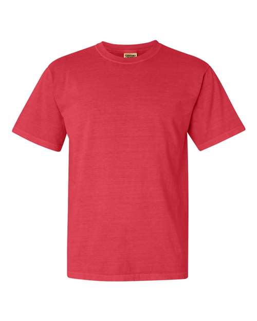 Garment - Dyed Heavyweight T - Shirt - Watermelon / S
