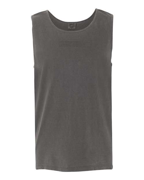 Garment - Dyed Heavyweight Tank Top - Pepper / S