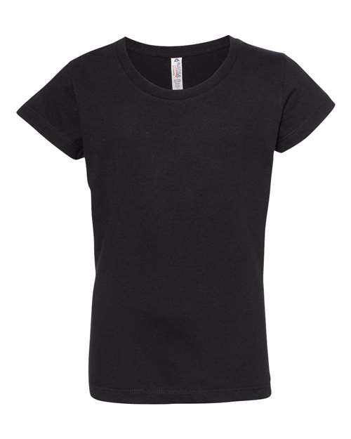 Girls’ Ultimate T-Shirt Black XS ALSTYLE T-Shirts