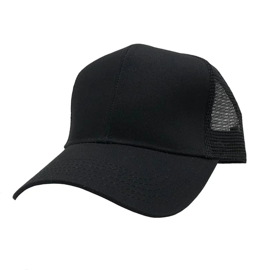 GN - 1050M - Pro Style Trucker Cap Black / One Size HATS