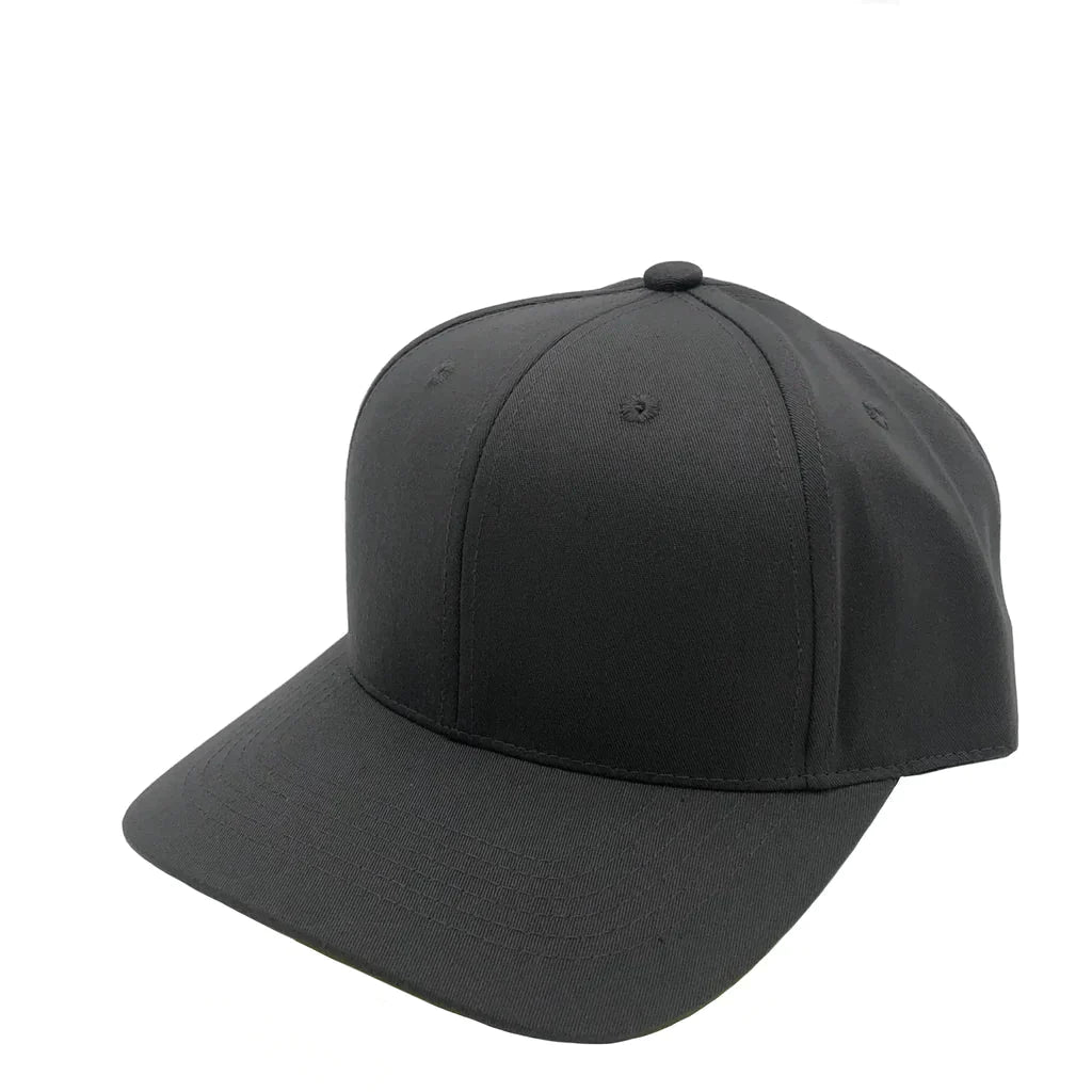 GNV - 004 - Premium Pro Style 6 Panels Cap Charcoal