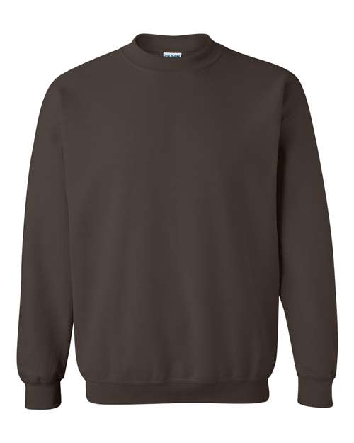 Heavy Blend™ Crewneck Sweatshirt - Dark Chocolate Dark Chocolate Fleece Gildan