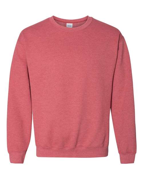 Heavy Blend™ Crewneck Sweatshirt - Heather Sport Scarlet Red Heather Sport Scarlet Red Fleece Gildan