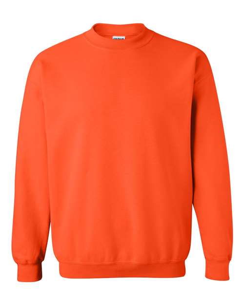 Heavy Blend™ Crewneck Sweatshirt - Orange Orange Fleece Gildan