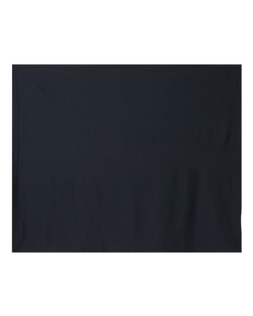 Heavy Blend Fleece Stadium Blanket Black One Size Accessories Gildan