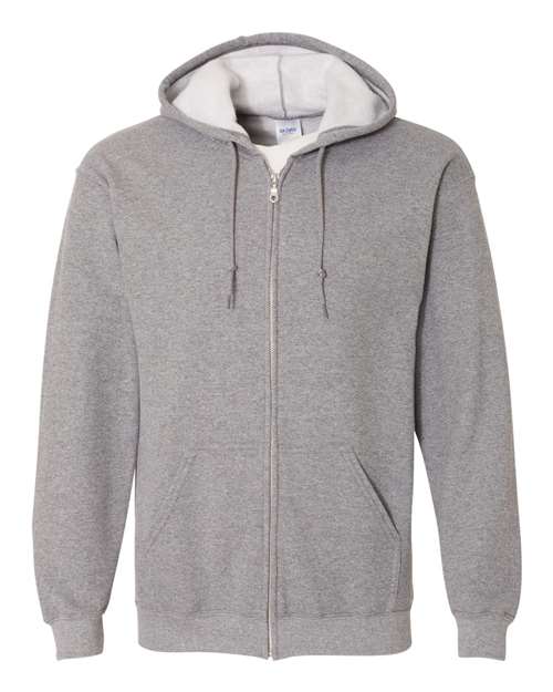 Heavy Blend™ Full-Zip Hooded Sweatshirt - Graphite Heather Graphite Heather Fleece Gildan