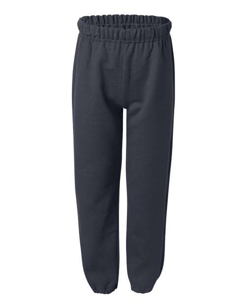 Heavy Blend™ Youth Sweatpants Navy Fleece Gildan