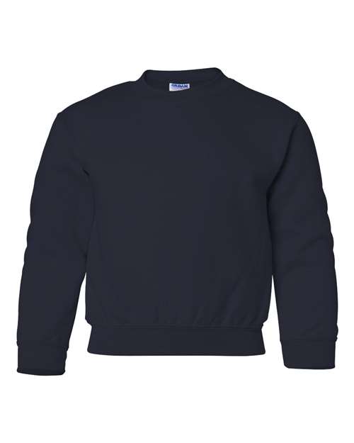 Heavy Blend™ Youth Sweatshirt Navy Fleece Gildan