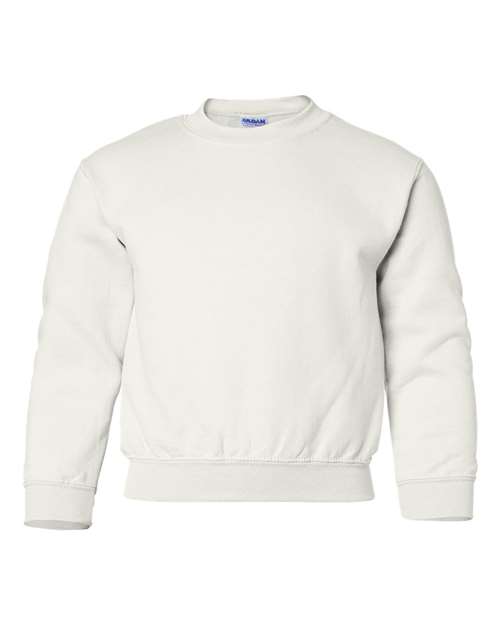 Heavy Blend™ Youth Sweatshirt White Fleece Gildan