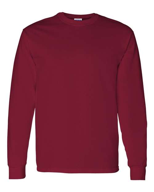 Heavy Cotton™ Long Sleeve T - Shirt - Cardinal Red / S