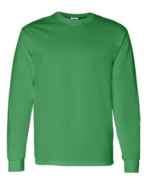 Heavy Cotton™ Long Sleeve T-Shirt - Irish Green Irish Green Gildan T-Shirts - Long Sleeve