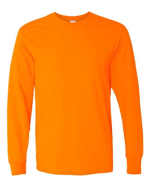 Heavy Cotton™ Long Sleeve T-Shirt - Safety Orange Safety Orange Gildan T-Shirts - Long Sleeve