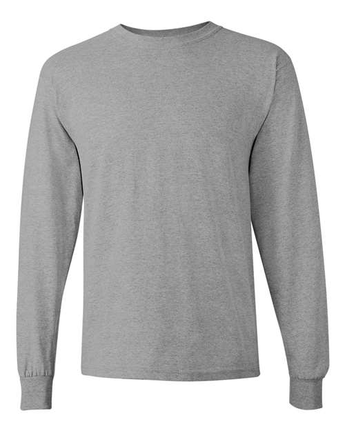 Heavy Cotton™ Long Sleeve T-Shirt - Sport Grey Sport Grey Gildan T-Shirts - Long Sleeve