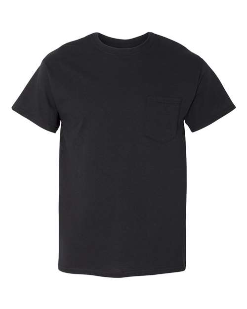 Heavy Cotton™ Pocket T - Shirt - Black / S