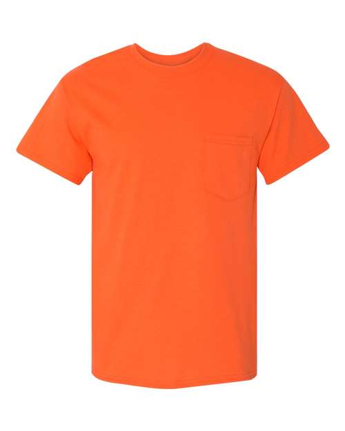 Heavy Cotton™ Pocket T - Shirt - Orange / S