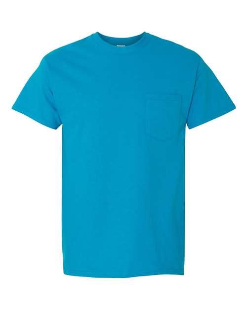 Heavy Cotton™ Pocket T - Shirt - Sapphire / S