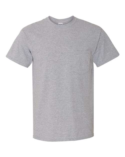 Heavy Cotton™ Pocket T - Shirt - Sport Grey / S