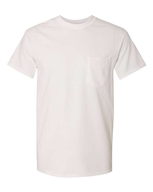 Heavy Cotton™ Pocket T - Shirt - White / S