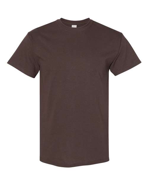 Heavy Cotton™ T-Shirt - Dark Chocolate Dark Chocolate Gildan T-Shirts