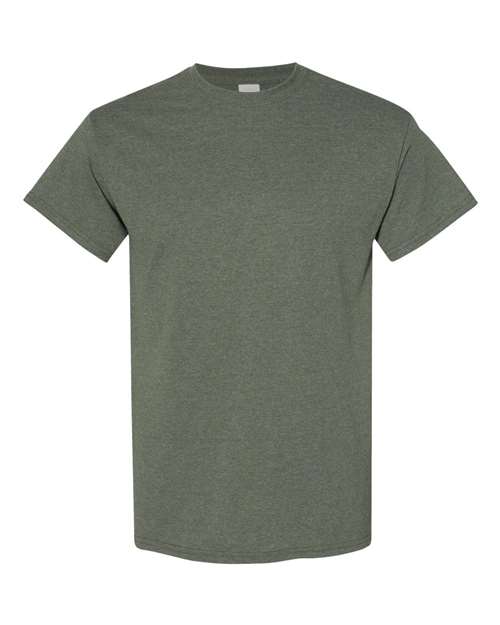 Heavy Cotton™ T-Shirt - Heather Military Green Heather Military Green Gildan T-Shirts