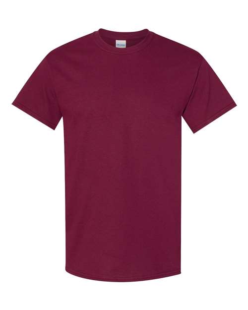 Heavy Cotton™ T-Shirt - Maroon Maroon Gildan T-Shirts