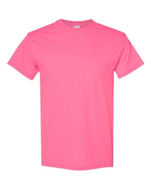 Heavy Cotton™ T-Shirt - Safety Pink Safety Pink Gildan T-Shirts