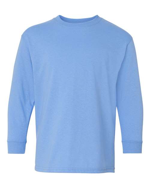 Heavy Cotton™ Youth Long Sleeve T - Shirt - Carolina Blue