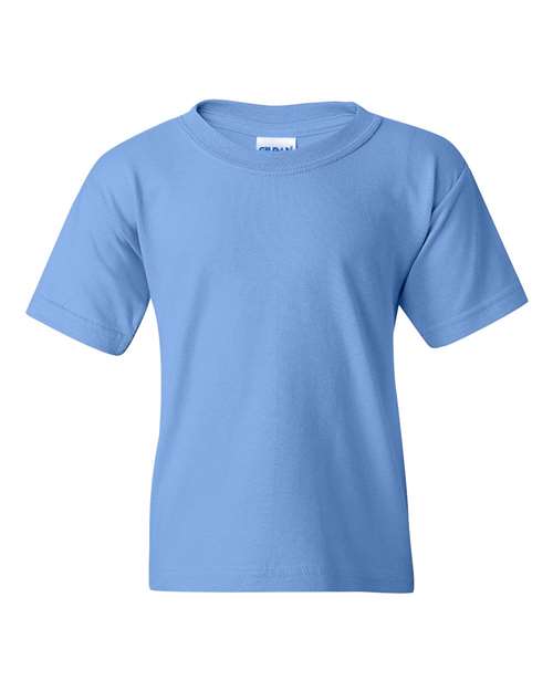 Heavy Cotton™ Youth T-Shirt - Carolina Blue Carolina Blue Gildan T-Shirts